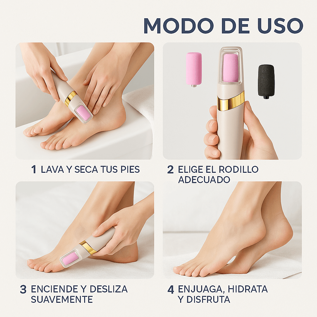 LumiFeet™, Pies suaves y lisos sin salir de casa