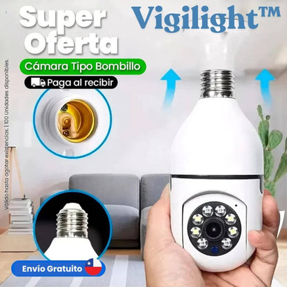 Vigilight™ – Cámara de Vigilancia 360°