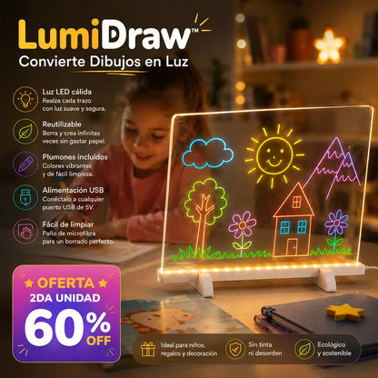 LumiDraw™ - Convierte Dibujos en Luz