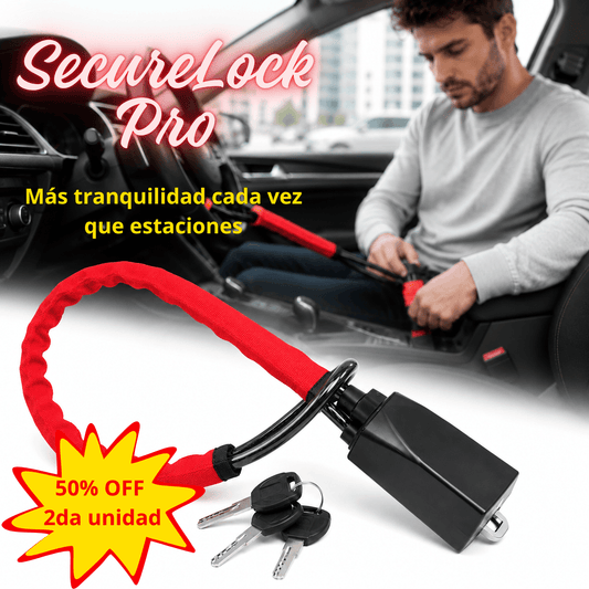 SecureLock Pro - Más tranquilidad cada vez que estaciones