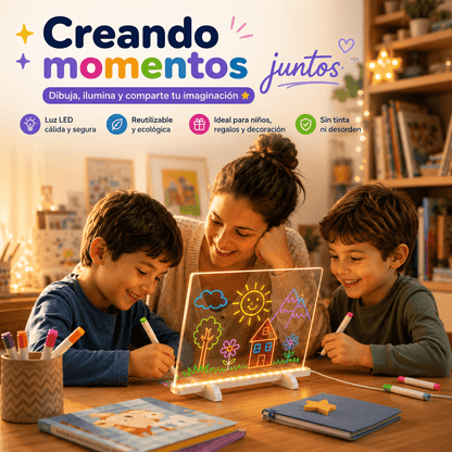 LumiDraw™ - Convierte Dibujos en Luz
