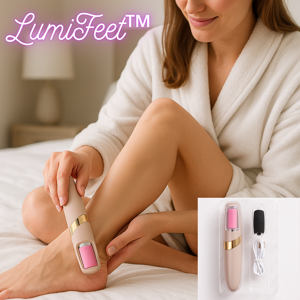 LumiFeet™, Pies suaves y lisos sin salir de casa