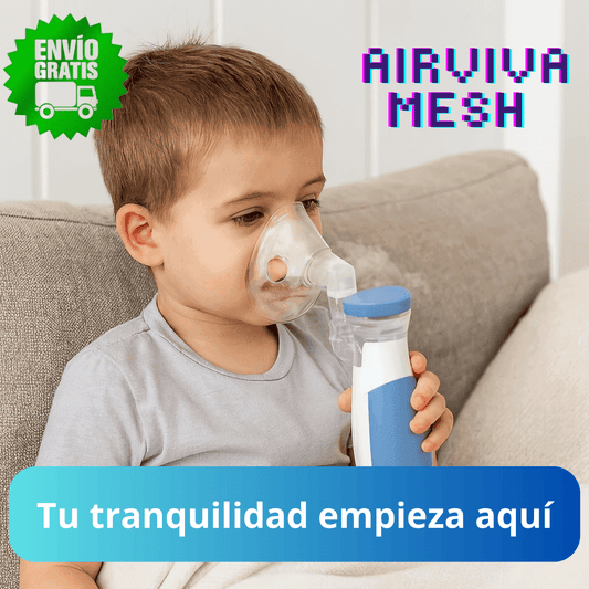 AirViva Mesh – Alivio respiratorio inmediato en cualquier momento