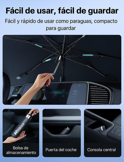Ice Shield Pro, Mantiene tu auto fresco y protegido del sol