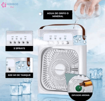 AuraBreeze™ Frescura y bienestar en un solo toque