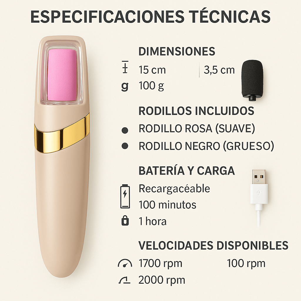 LumiFeet™, Pies suaves y lisos sin salir de casa