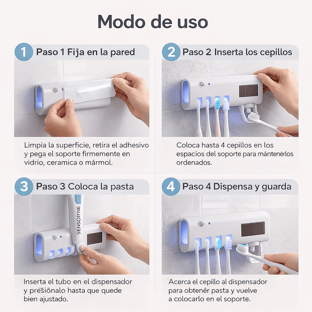 CleanSmile UV - Desinfección diaria para tu cepill0