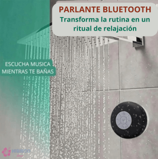 Parlante Bluetooth para Ducha