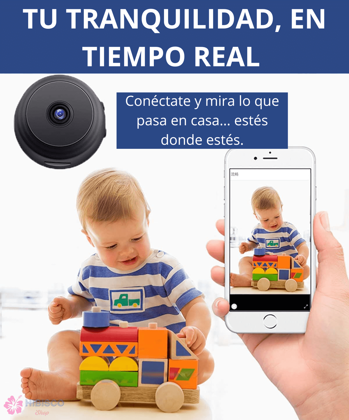 Mini Cámara De Seguridad Magnética