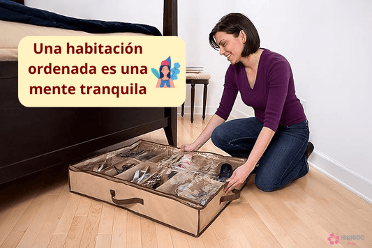 ORGANIZADOR CALZADO 12 PARES BAJO CAMA
