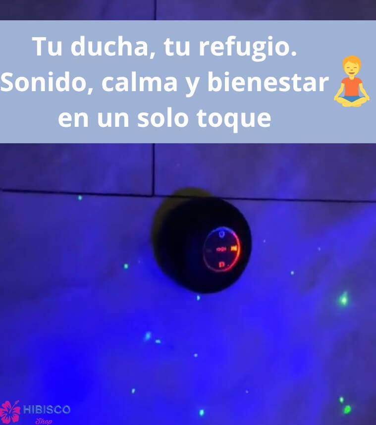 Parlante Bluetooth para Ducha